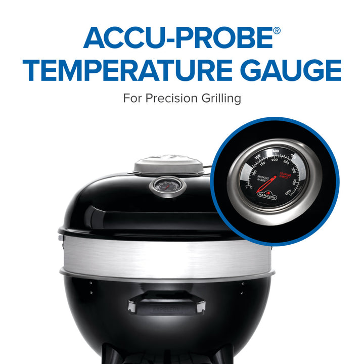 Napoleon, Professional 22, Charcoal 22-inch Kettle Grill, PRO22K-LEG-3