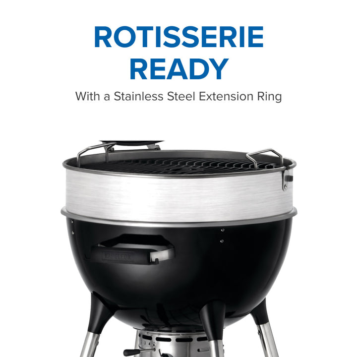 Napoleon, Professional 18 Charcoal, 18-inch Kettle Grill, PRO18K-LEG-3