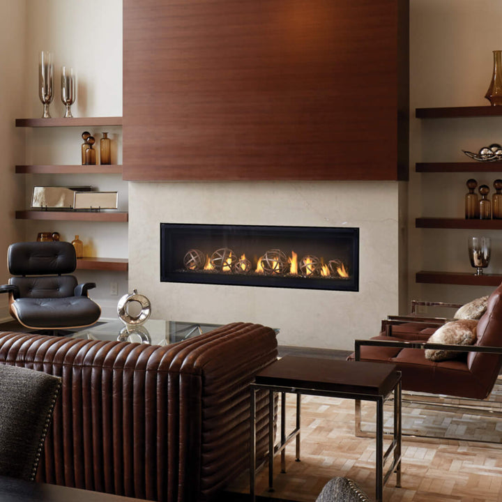 Luxuria™ 62 See Through Direct Vent Fireplace, Natural Gas, Electronic Ignition