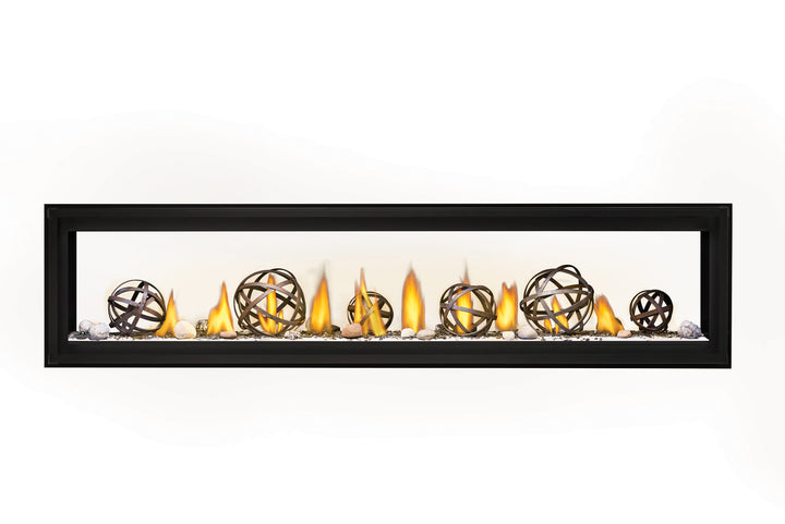 Luxuria™ 74 See Through Direct Vent Fireplace, Natural Gas, Electronic Ignition