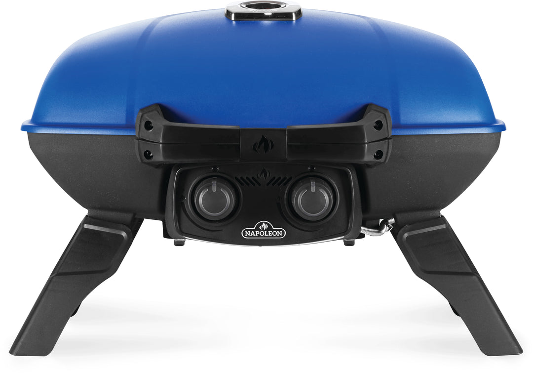 TravelQ™ 285 Portable Propane Gas Grill, Blue, TQ285-BL-1
