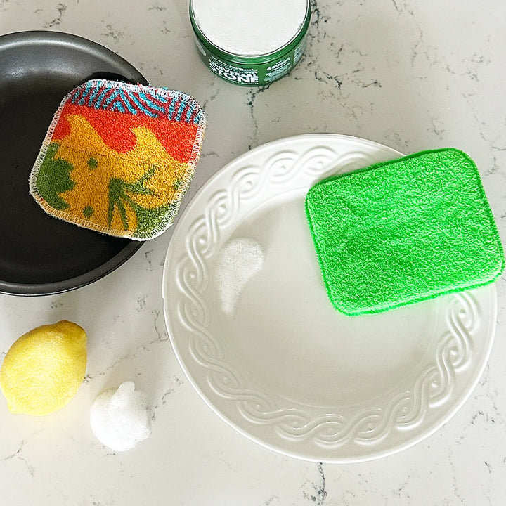 FOAM Scrubber - 4 pack - Solid Colour