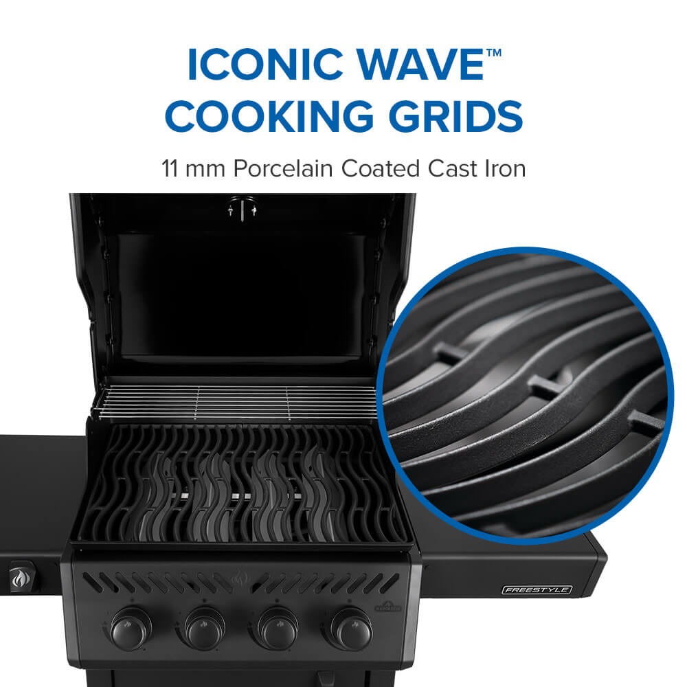 Freestyle™ 425 4-Burner, Matte Black, F425DNMK-1