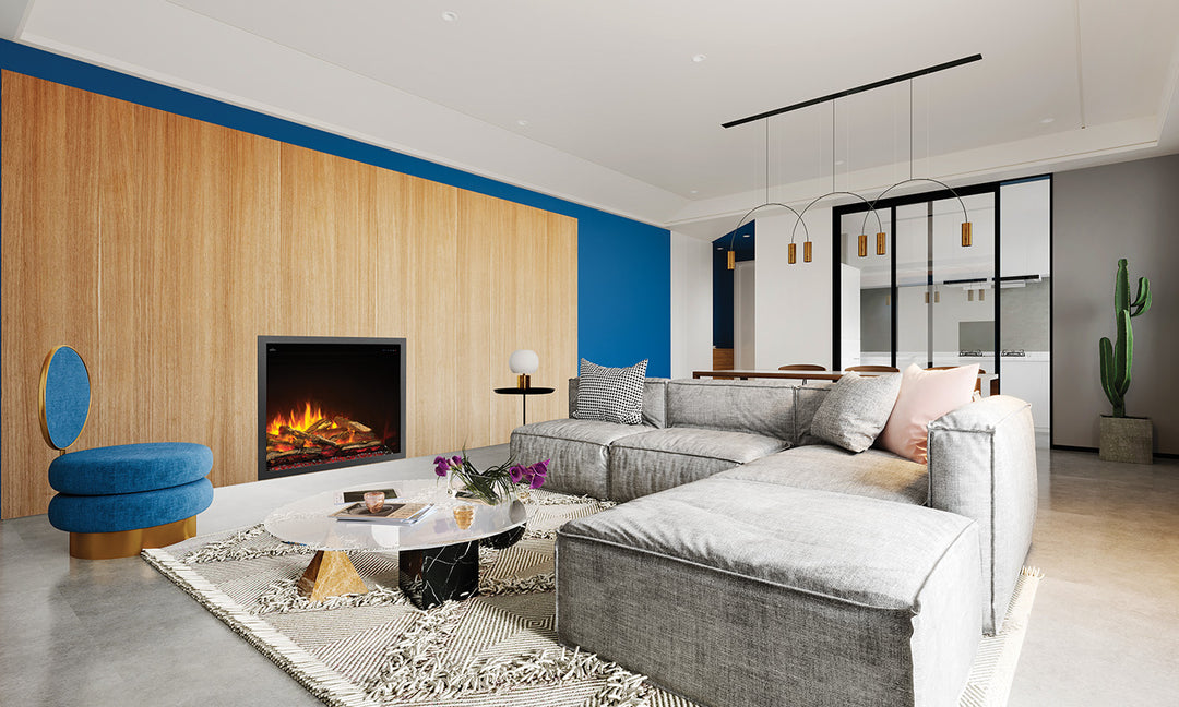 Built-in Electric Fireplace: Napoleon, Elevation Electric 42
