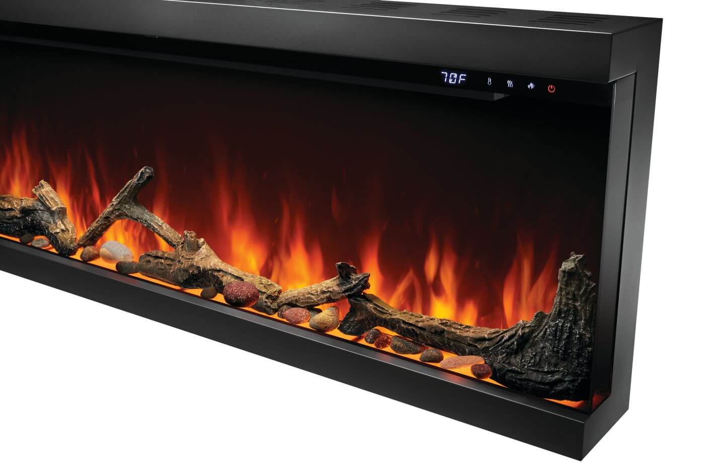 Electric fireplace: Napoleon, Astound 74 FlexMount – Topfire