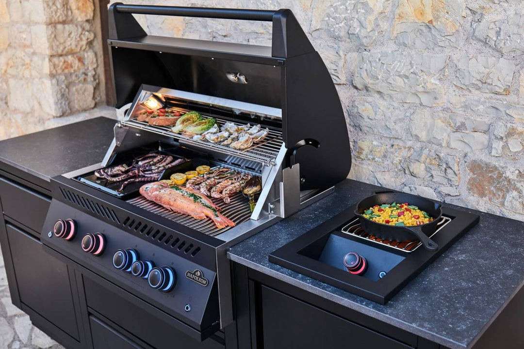 Napoleon Gas Grill: OASIS® 301 Outdoor Kitchen, Built-in 700 Series 32 with Soft Close Doors, ODK301-BIG32RBPMK-1