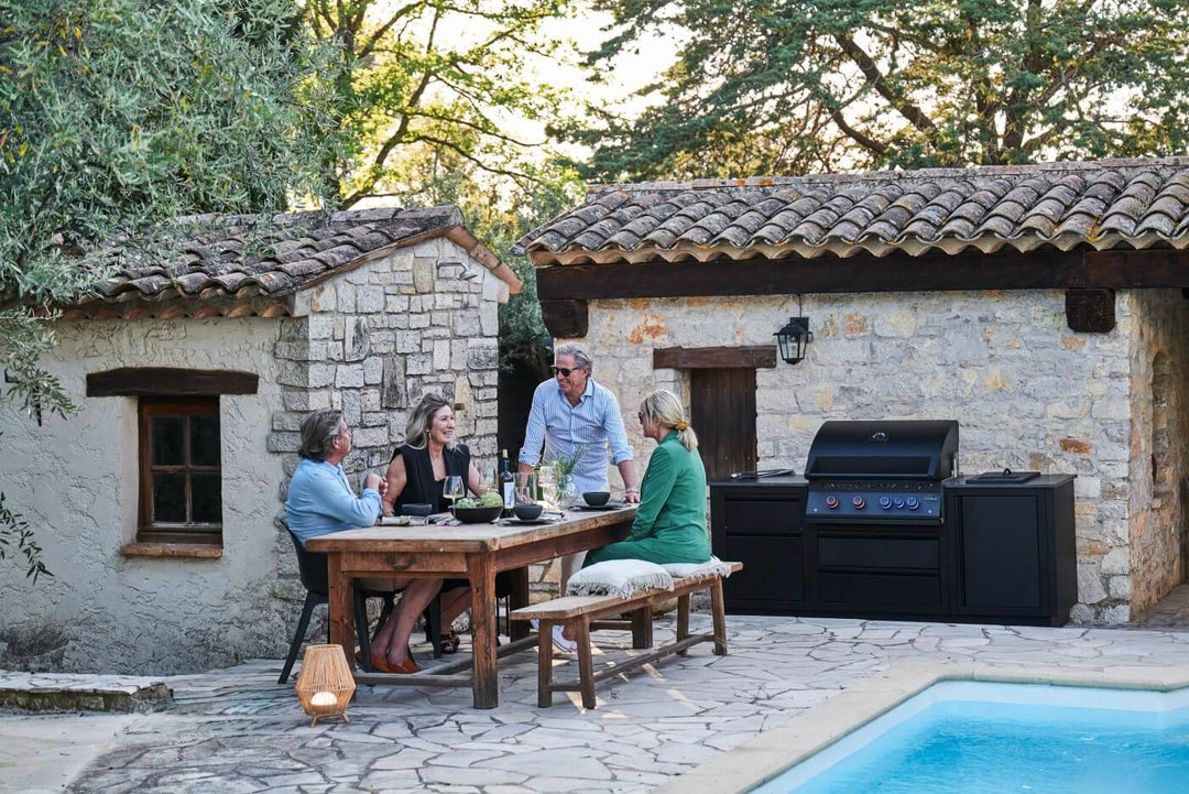 Napoleon Gas Grill: OASIS® 301 Outdoor Kitchen, Built-in 700 Series 32 with Soft Close Doors, ODK301-BIG32RBPMK-1