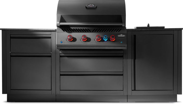 Napoleon Gas Grill: OASIS® 301 Outdoor Kitchen, Built-in 700 Series 32 with Soft Close Doors, ODK301-BIG32RBPMK-1