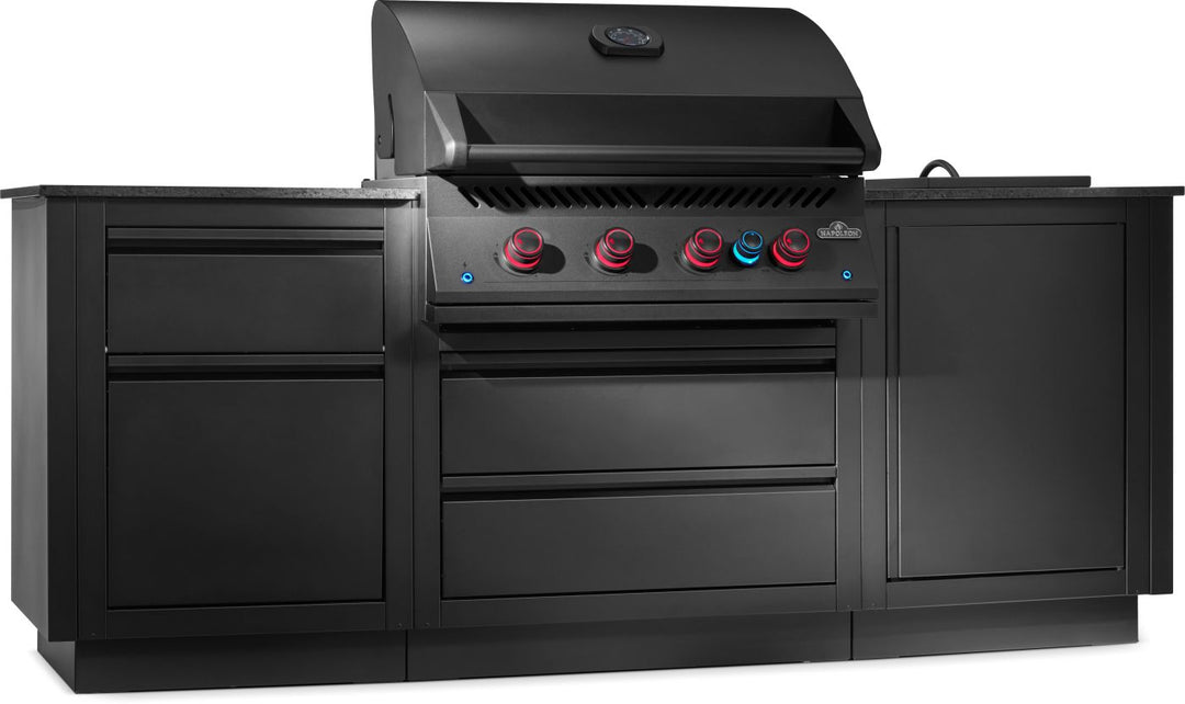 Napoleon Gas Grill: OASIS® 301 Outdoor Kitchen, Built-in 700 Series 32 with Soft Close Doors, ODK301-BIG32RBPMK-1