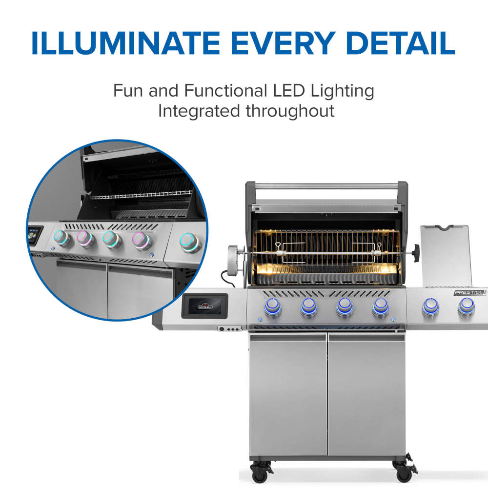 Gas Grill: Prestige® PRO 500 with Smart Technology, PRO500VXRSIBPSS
