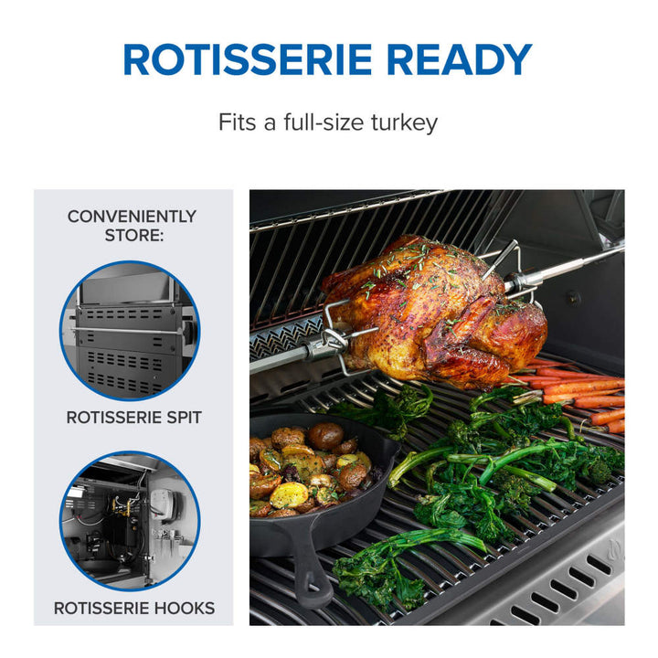 Gas Grill: Prestige® PRO 500 with Smart Technology, PRO500VXRSIBPSS