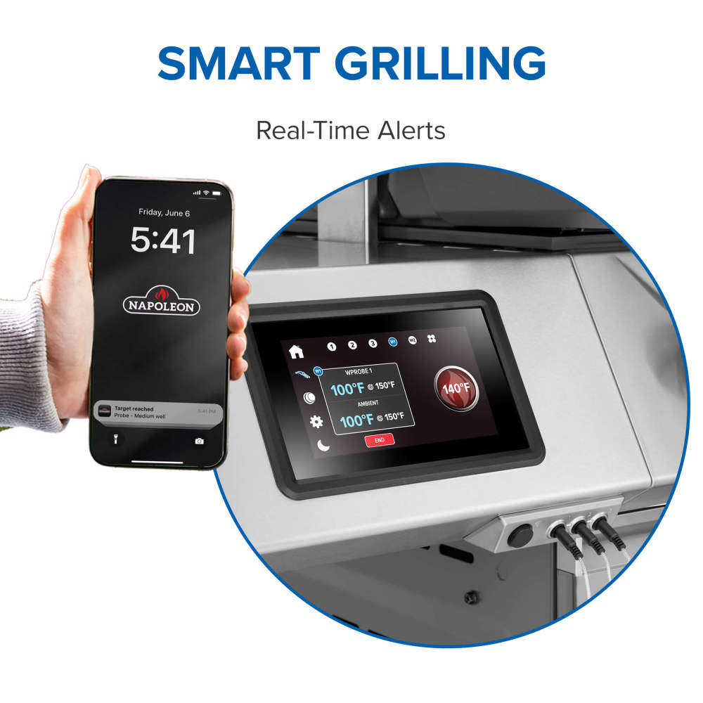 Gas Grill: Prestige® PRO 500 with Smart Technology, PRO500VXRSIBPSS