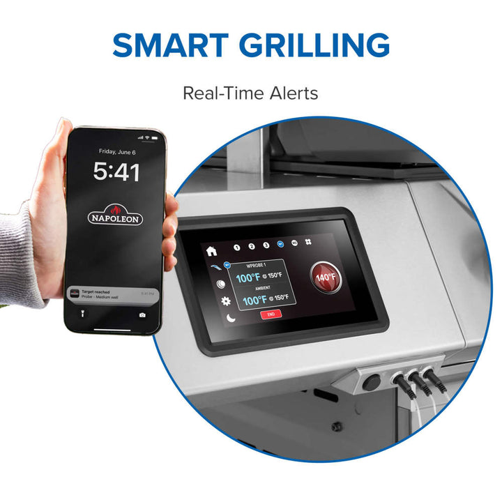 Gas Grill: Prestige® PRO 500 with Smart Technology, PRO500VXRSIBPSS