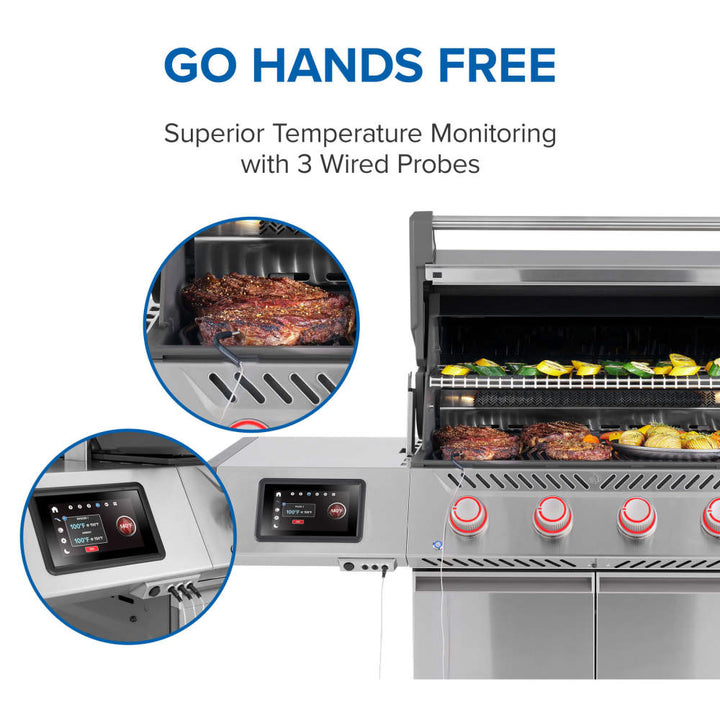 Gas Grill: Prestige® PRO 500 with Smart Technology, PRO500VXRSIBPSS