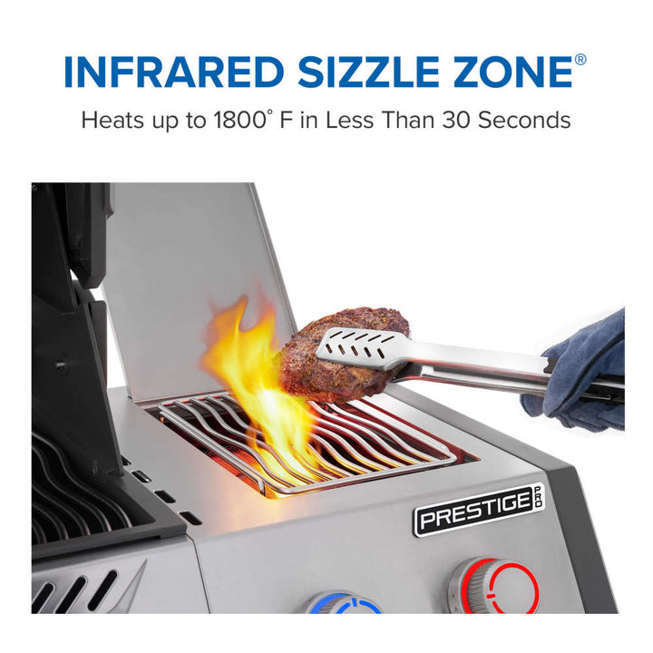 Gas Grill: Prestige® PRO 665 Elite with Smart Technology & Electric Smoker Box, PRO665VXRSIBPSS