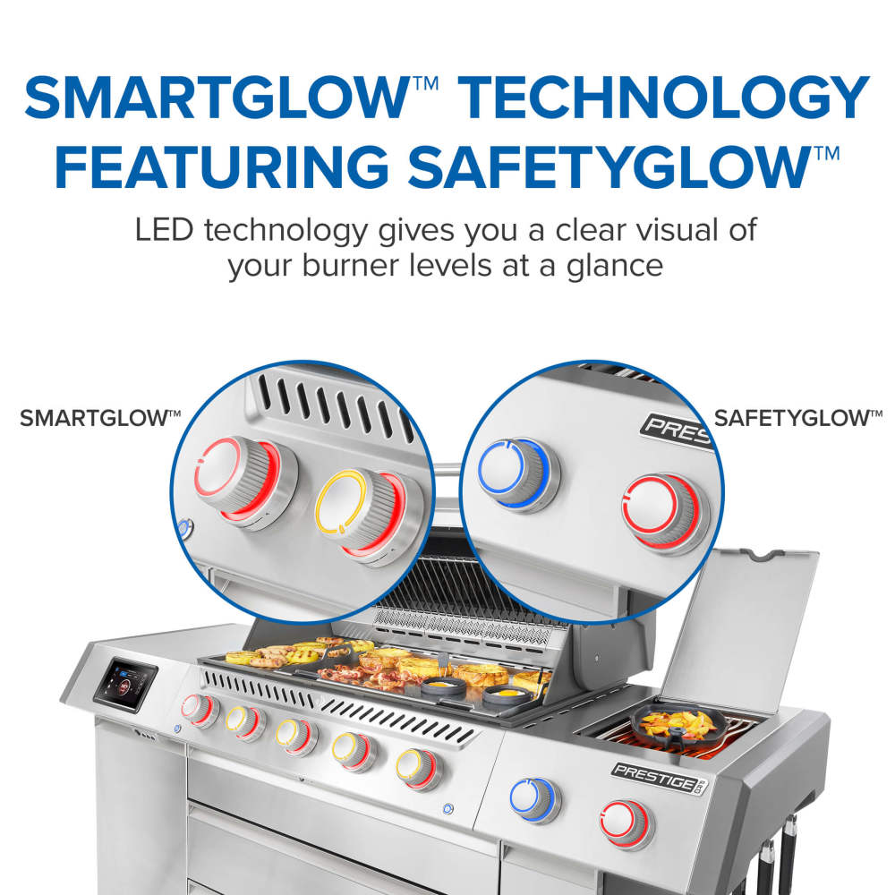 Gas Grill: Prestige® PRO 665 Elite with Smart Technology & Electric Smoker Box, PRO665VXRSIBPSS
