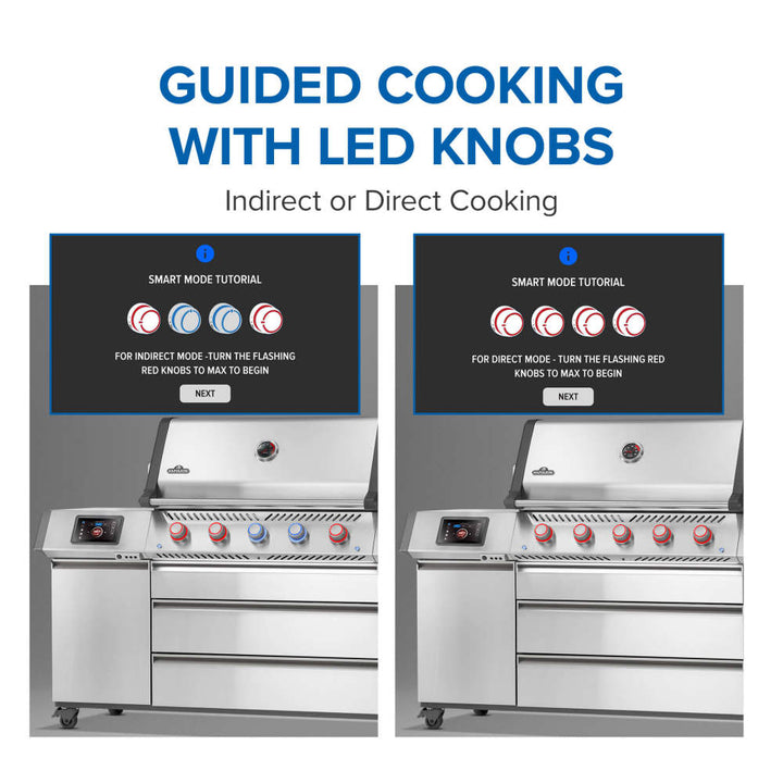 Gas Grill: Prestige® PRO 665 Elite with Smart Technology & Electric Smoker Box, PRO665VXRSIBPSS