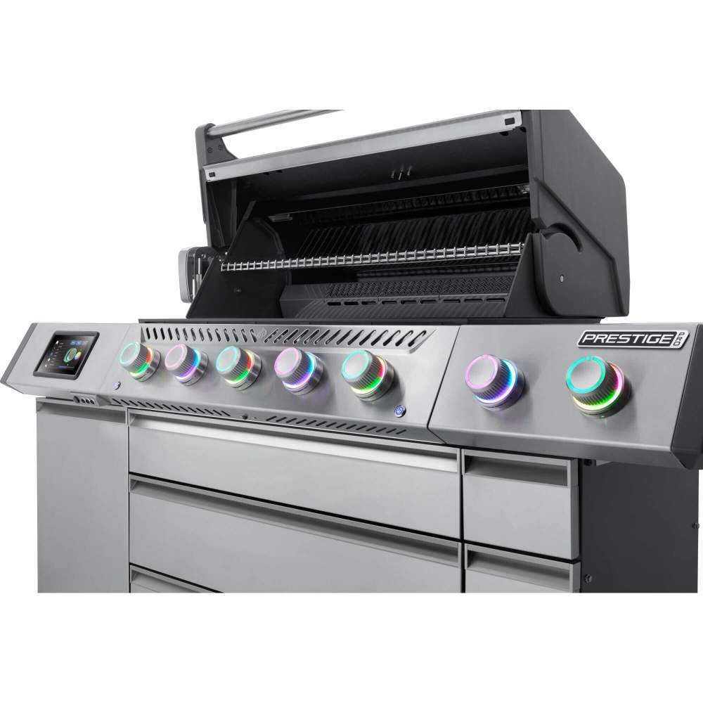 Gas Grill: Prestige® PRO 665 Elite with Smart Technology & Electric Smoker Box, PRO665VXRSIBPSS
