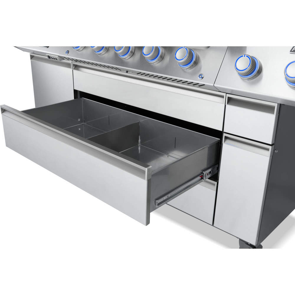 Gas Grill: Prestige® PRO 665 Elite with Smart Technology & Electric Smoker Box, PRO665VXRSIBPSS