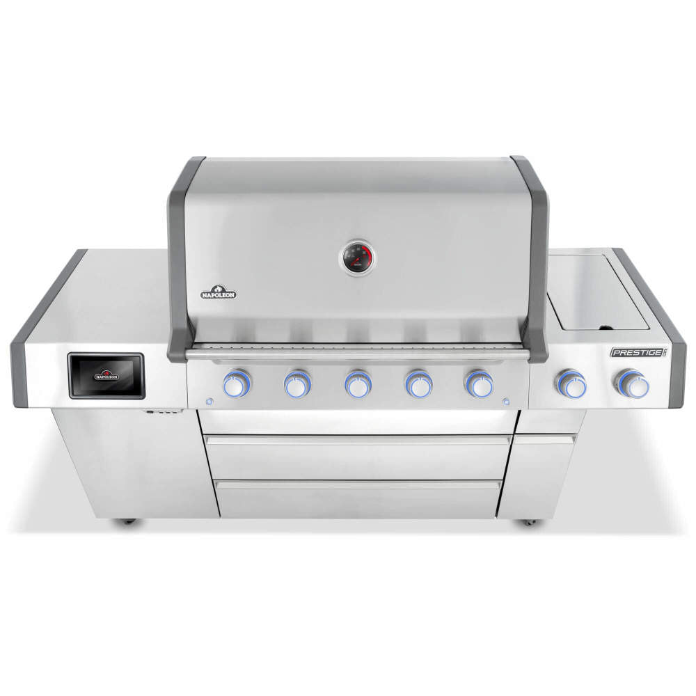 Gas Grill: Prestige® PRO 665 Elite with Smart Technology & Electric Smoker Box, PRO665VXRSIBPSS