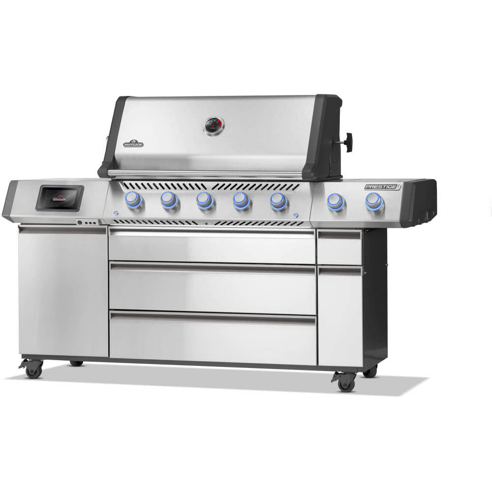 Gas Grill: Prestige® PRO 665 Elite with Smart Technology & Electric Smoker Box, PRO665VXRSIBPSS