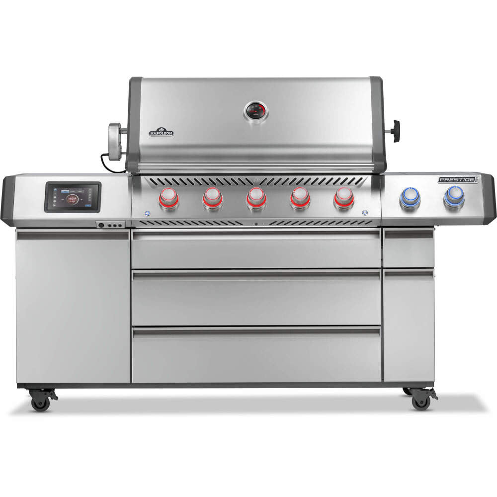 Gas Grill: Prestige® PRO 665 Elite with Smart Technology & Electric Smoker Box, PRO665VXRSIBPSS