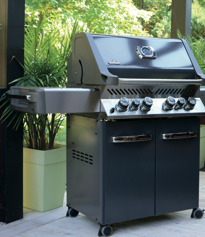 Gas Grill: Napoleon, Prestige® 500 Ambiance P500RSIB, PCH-3-AMB