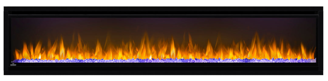 Alluravision™ 74 Deep Depth Electric Fireplace