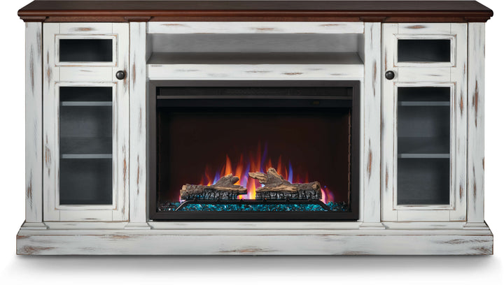 The Charlotte Electric Fireplace Media Console