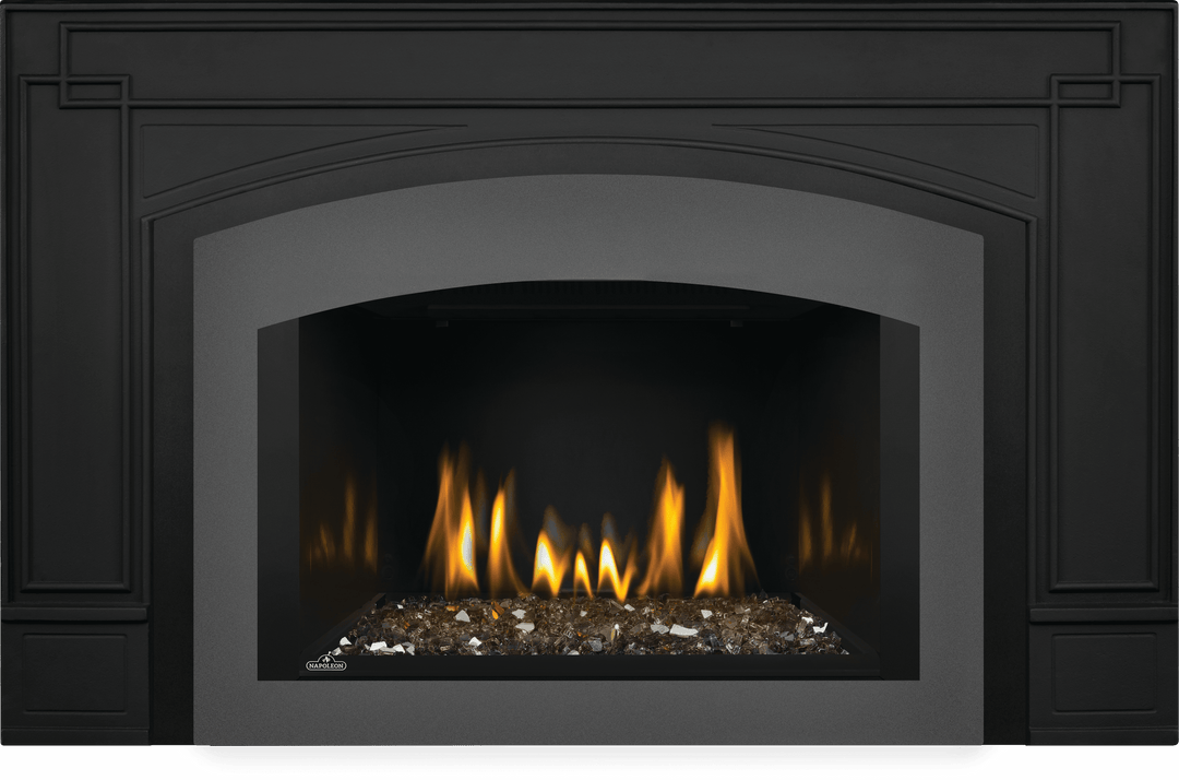 Oakville™ 3 Glass Gas Fireplace Insert, Natural Gas, Electronic Ignition