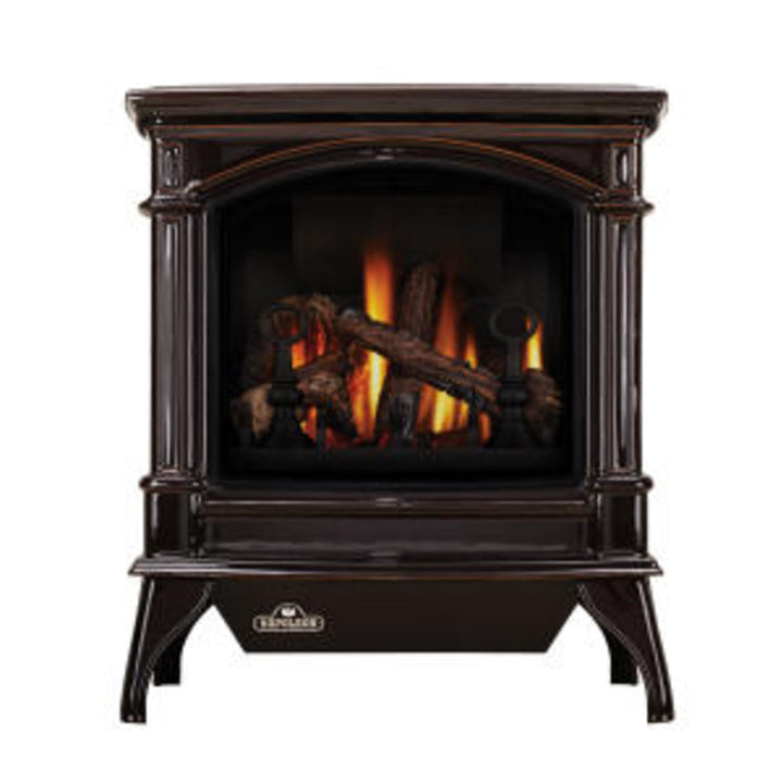 Knightsbridge™ Direct Vent Stove, Natural Gas, Electronic Ignition - Majolica Brown