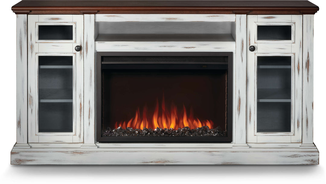 The Charlotte Electric Fireplace Media Console