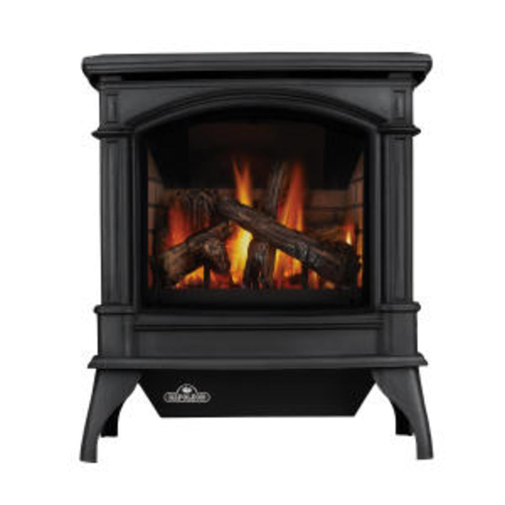 Knightsbridge™ Direct Vent Stove, Natural Gas, Electronic Ignition - Black