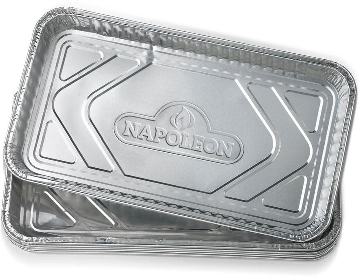 Large Disposable Grease Drip Trays (14" x 8") - Pack of 5