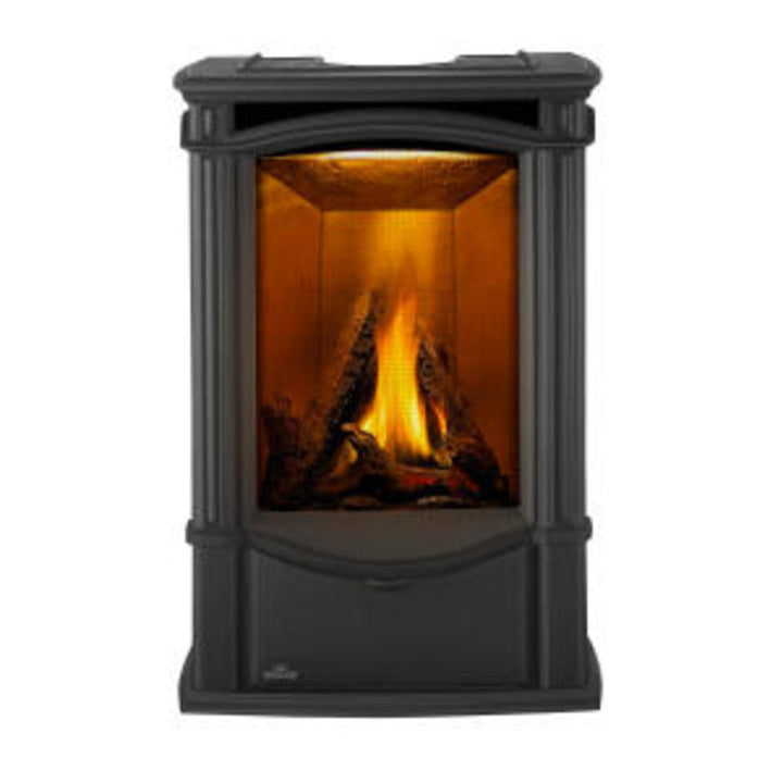 Castlemore™ Direct Vent Stove, Natural Gas, Electronic Ignition - Black