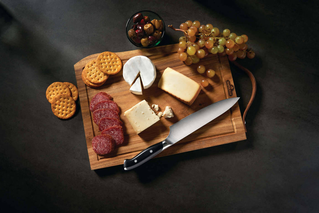 Premium Cutting Board and Knife Set