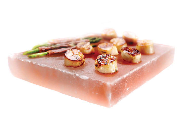 Himalayan Salt Block with PRO Grill Topper